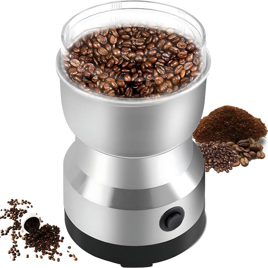 Mixer Grinder, Multifunction Small Food Grinder Grain Grinder, Portable Coffee Bean Grinder